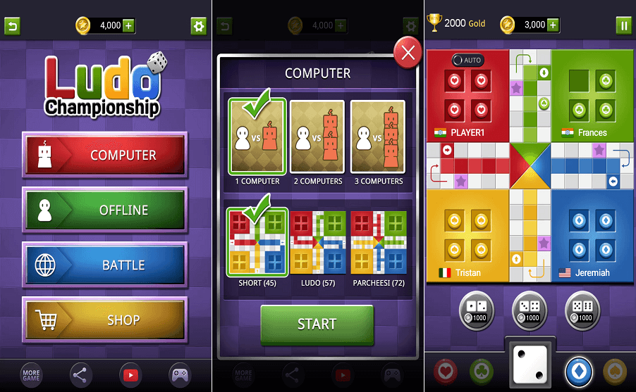 بطولة Ludo - تنزيل تطبيقات Ludo