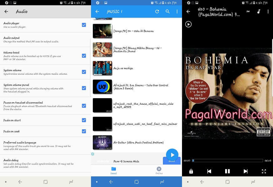 MX Player - appar för att lyssna på musik offline gratis