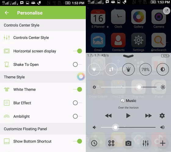 Comment faire ressembler Android à iOS