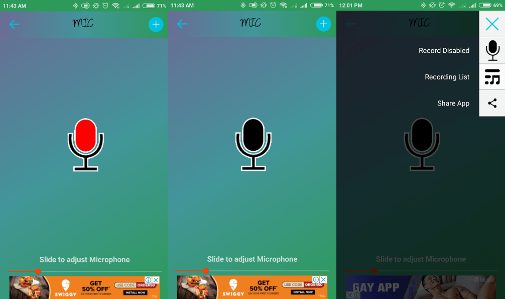 Mic app