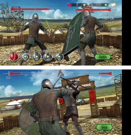 Mortal Blade 3D-Kampfspiel für Android