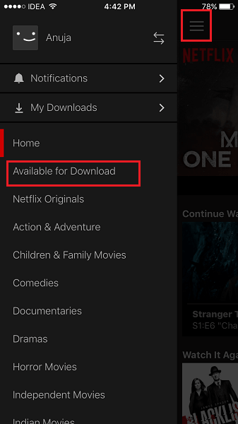 Netflix Çevrimdışı Görüntüleme