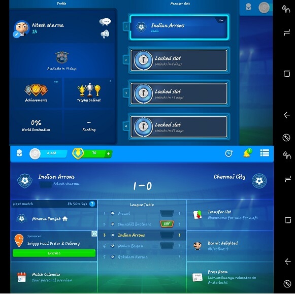 OSM - καλύτερο παιχνίδι μάνατζερ ποδοσφαίρου για ios και android