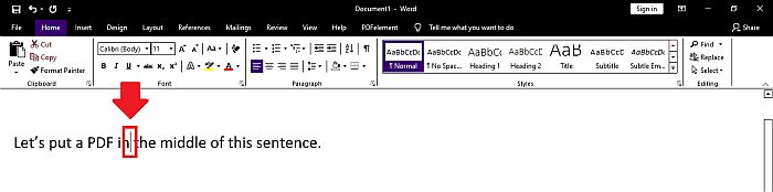 Cómo insertar PDF en un documento como un objeto