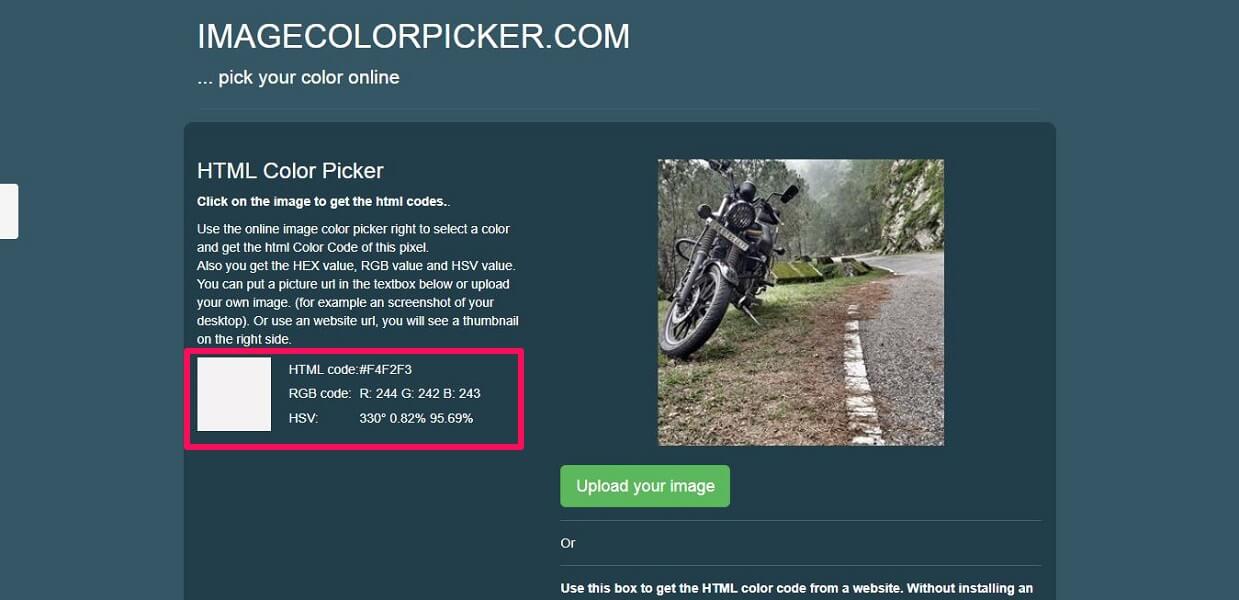 Sélecteur de couleurs d