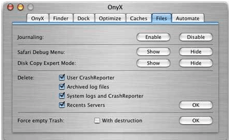 Mac용 OnyX