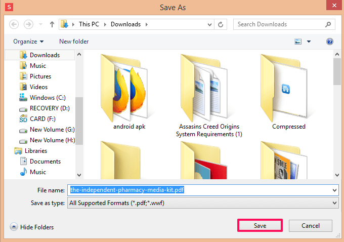 PDF-Dateikomprimierer - Soda PDF