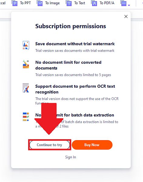 convertir archivo PDF en PDFelement