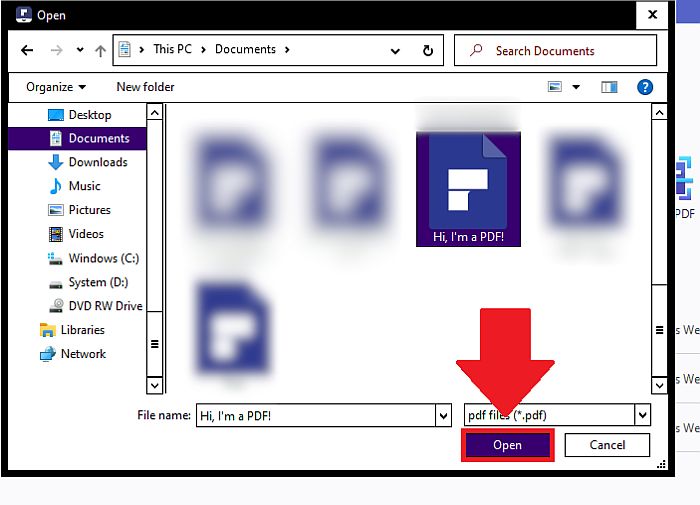 PDF-bestand openen in PDF Element