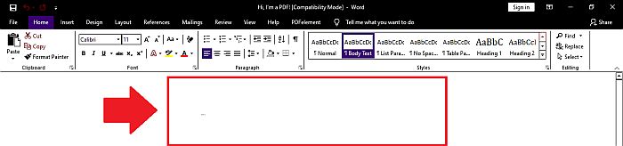 PDFelement Conversie naar woord