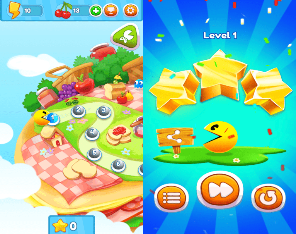 Pacman Android 應用程序 - PAC-MAN Bounce