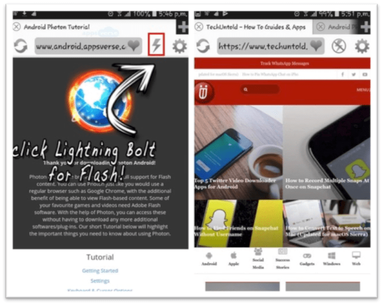 Photon Flash Player