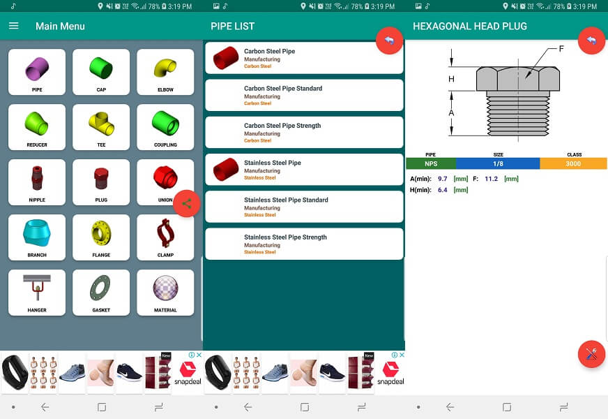 Pipe And Fittings: las mejores aplicaciones para instaladores de tuberías