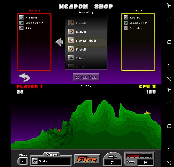 Pocket Tanks