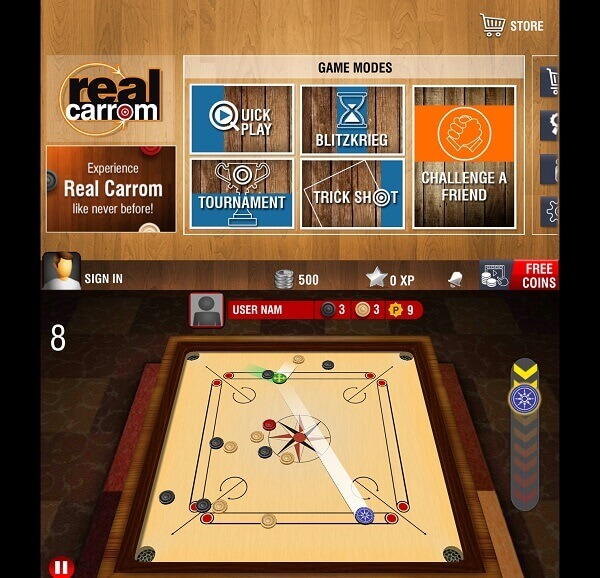 Réal Carrom