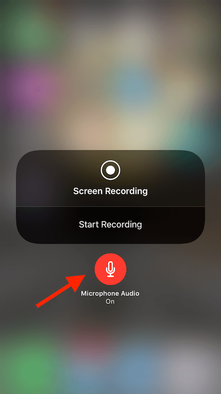 Graba la pantalla del iPhone con audio