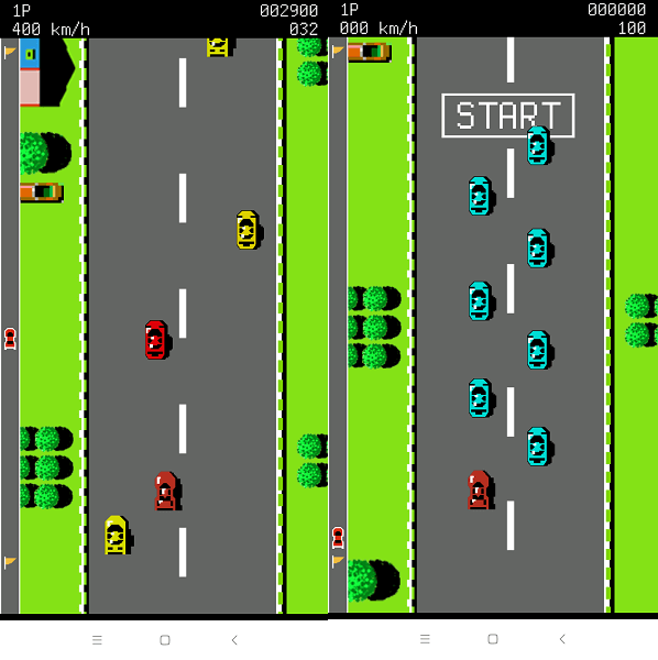 Tüm zamanların en iyi Retro Oyunları - Yol yarışçısı Car Fighter