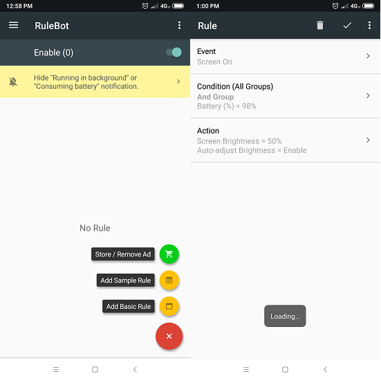 Aplicaciones para automatizar teléfonos Android - Rulebot Automation