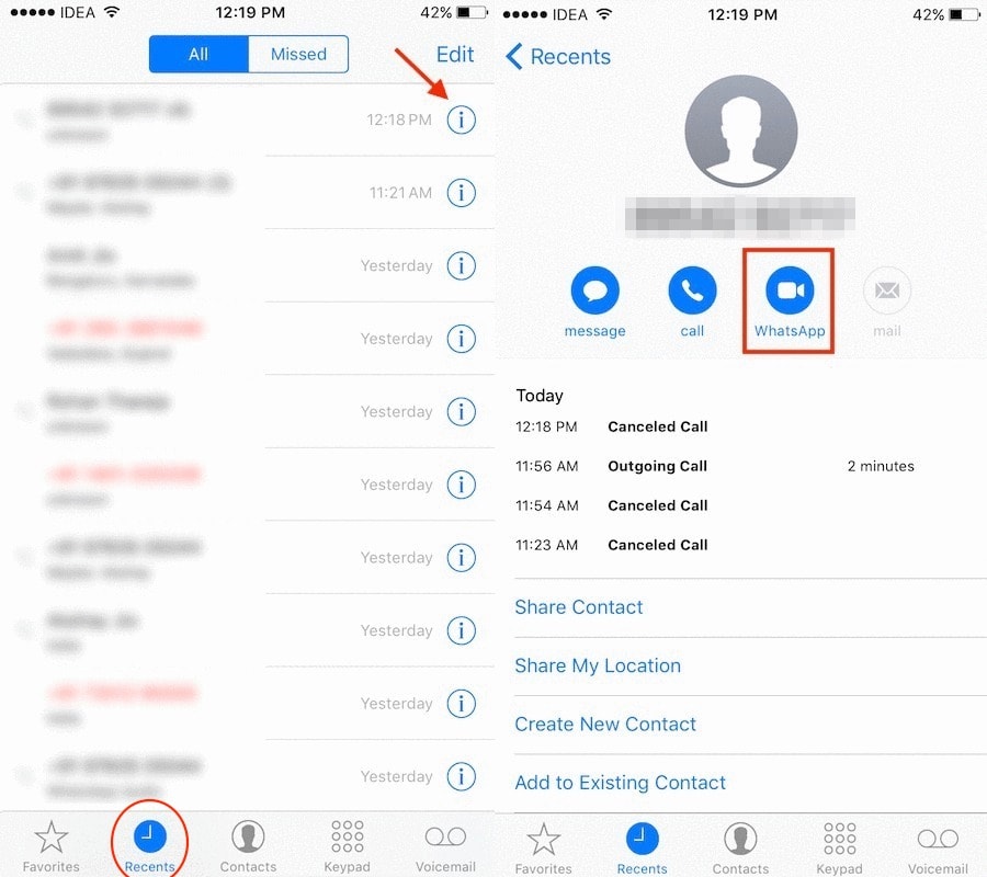 Στείλτε μήνυμα WhatsApp χωρίς αποθήκευση αριθμού iPhone