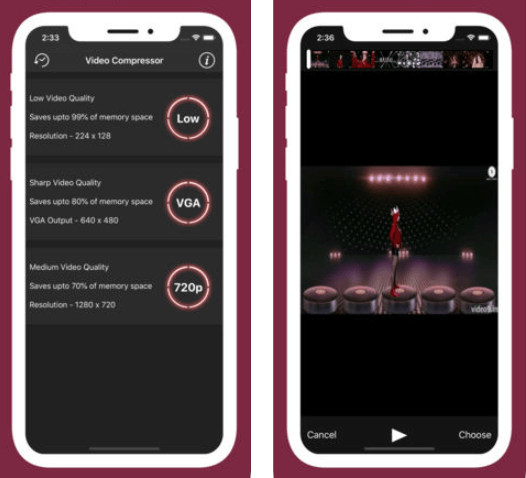 Compresor de video inteligente para iOS