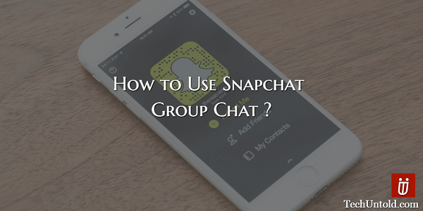 czat grupowy na snapchacie