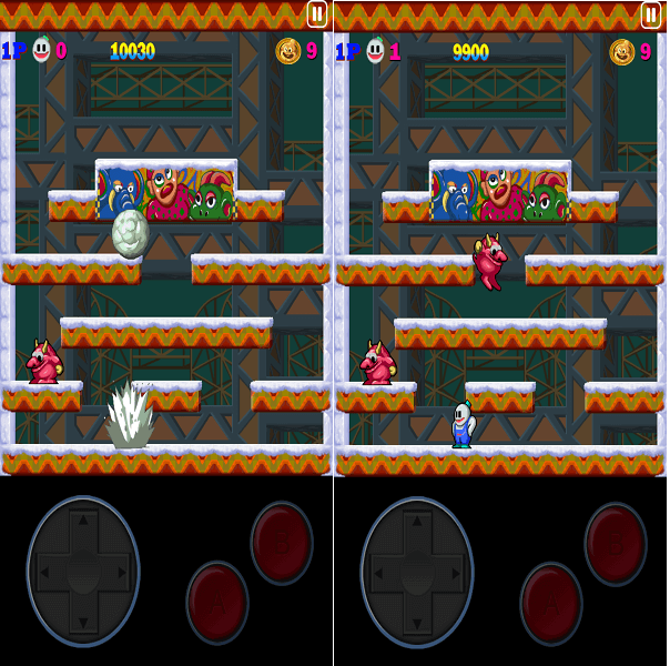 Snow Bros - eski okul video oyunları listesi