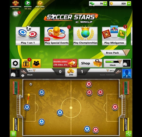 καλύτερα παιχνίδια ποδοσφαίρου για Android και iPhone - Soccer Stars - κορυφαία πρωταθλήματα 2018
