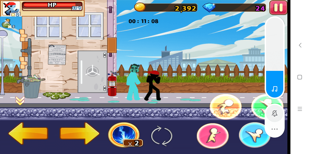 Street Stickman Fighter