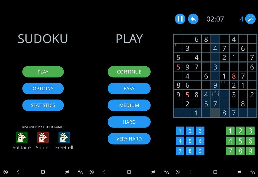Sudoku - Εκπαιδεύστε τον εγκέφαλό σας