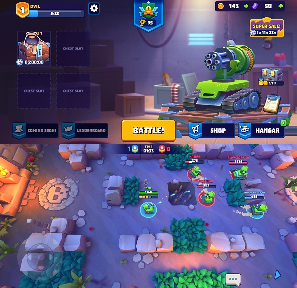Tanks A Lot - Melhores Jogos de Tanques para Android