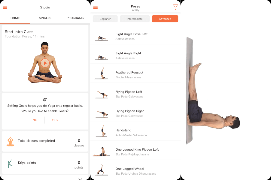Track Yoga - Bedste gratis yoga-app