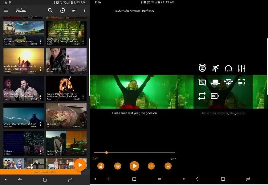 Видеоплеер VLC для Android
