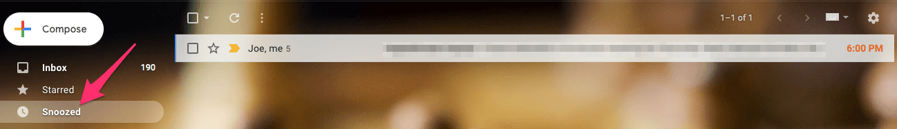 Просмотр отложенных писем Gmail