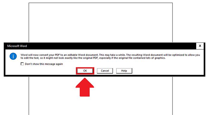 Confirmación para abrir archivo PDF