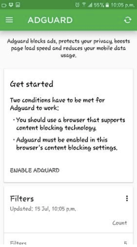 YouTube 廣告攔截器 - Adguard 內容攔截器 Android 應用