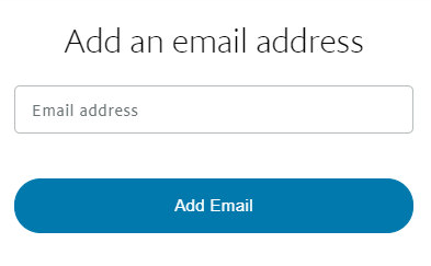 přidat další e-mail na paypal