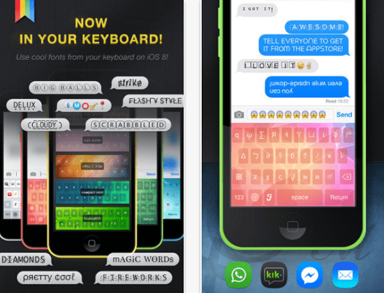 apps til skrifttype i iphone - fede skrifttyper