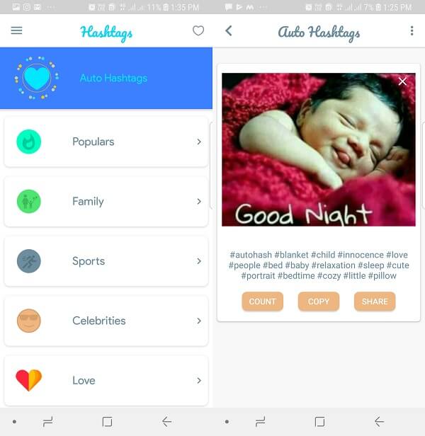 auto hashtag for instagram