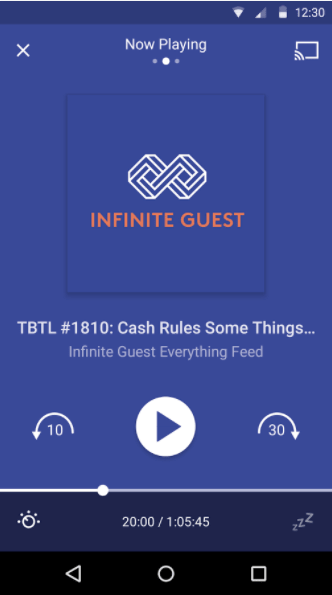 meilleures applications de podcast - moulages de poche