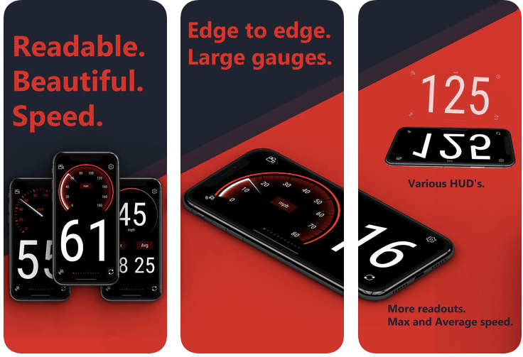 best speedometer app iPhone - Sp33dy