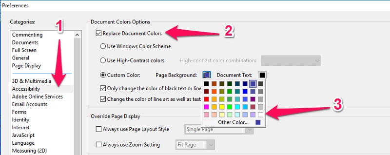 ändra pdf-bakgrundsfärg till vit