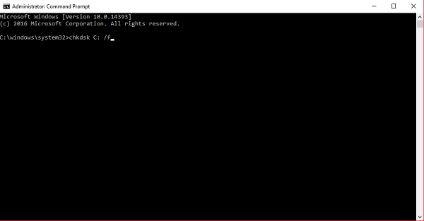 hvordan du bruker Chkdsk Command i Windows