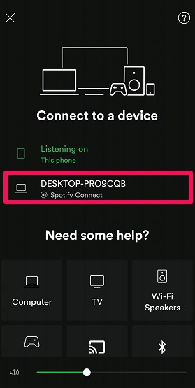 jak korzystać ze Spotify connect