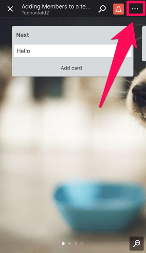 Trello 菜單圖標 iOS