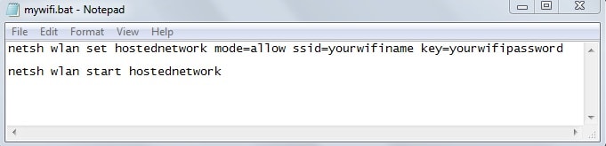 ソフトウェアなしでWindows7または8にwifiホットスポットを作成する