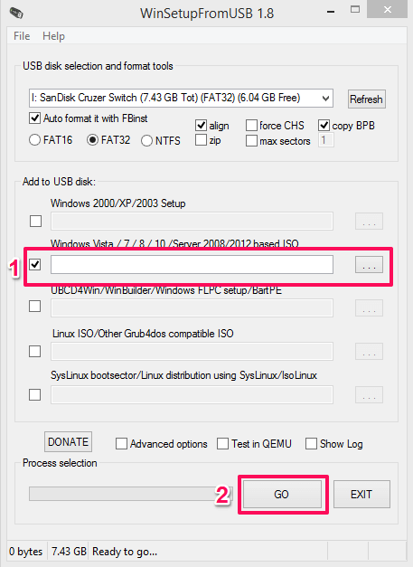 criar usb multiboot