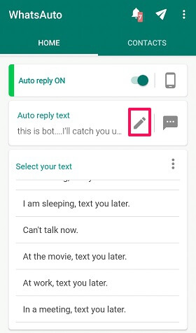 personalizza la risposta automatica su Telegram