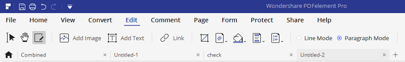 rediger PDF-fil med PDFelement