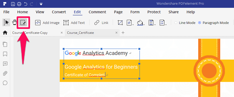 Обзор PDFelement — редактируйте текст в файлах PDF