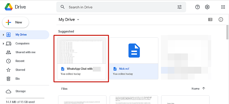 Google Driven hallintapaneeli
